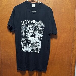 Vintage 101’ers (featuring Joes Strummer) Bay Island Black Graphic T-Shirt